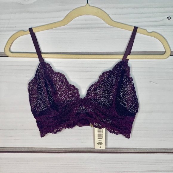 Aritzia Other - WILFRED Lisieux Lace Bralette Noble Purple Small